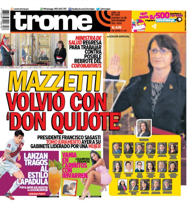 Noticias Sobre Portada Trome Pagina 3 Trome