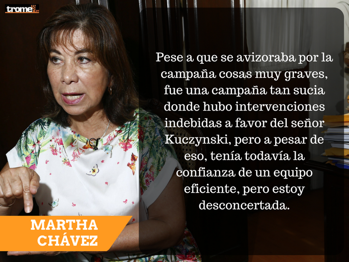 Martha Chávez Y 10 Frases De Su Explosiva Entrevista A Trome Que Darán