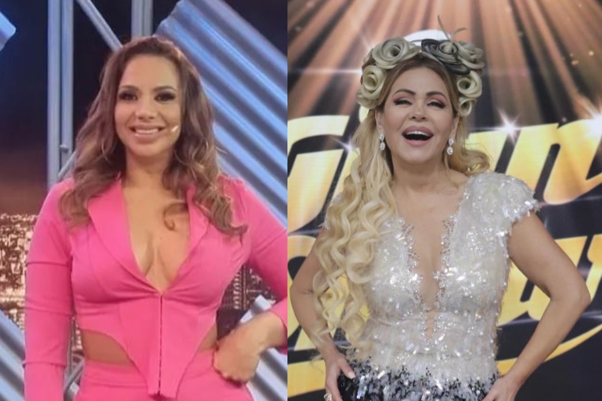 Mónica Cabrejos se refiere a la personalidad de Gisela Valcárcel en sus shows. (Foto: @la_cabrejos/@giselavalcarcelperu).