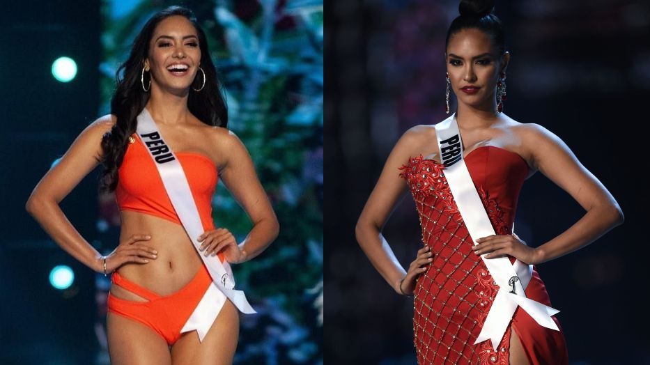 Miss Universo 2018 Miss Perú Romina Lozano Impactó Durante Presentación En Traje De Baño Y De