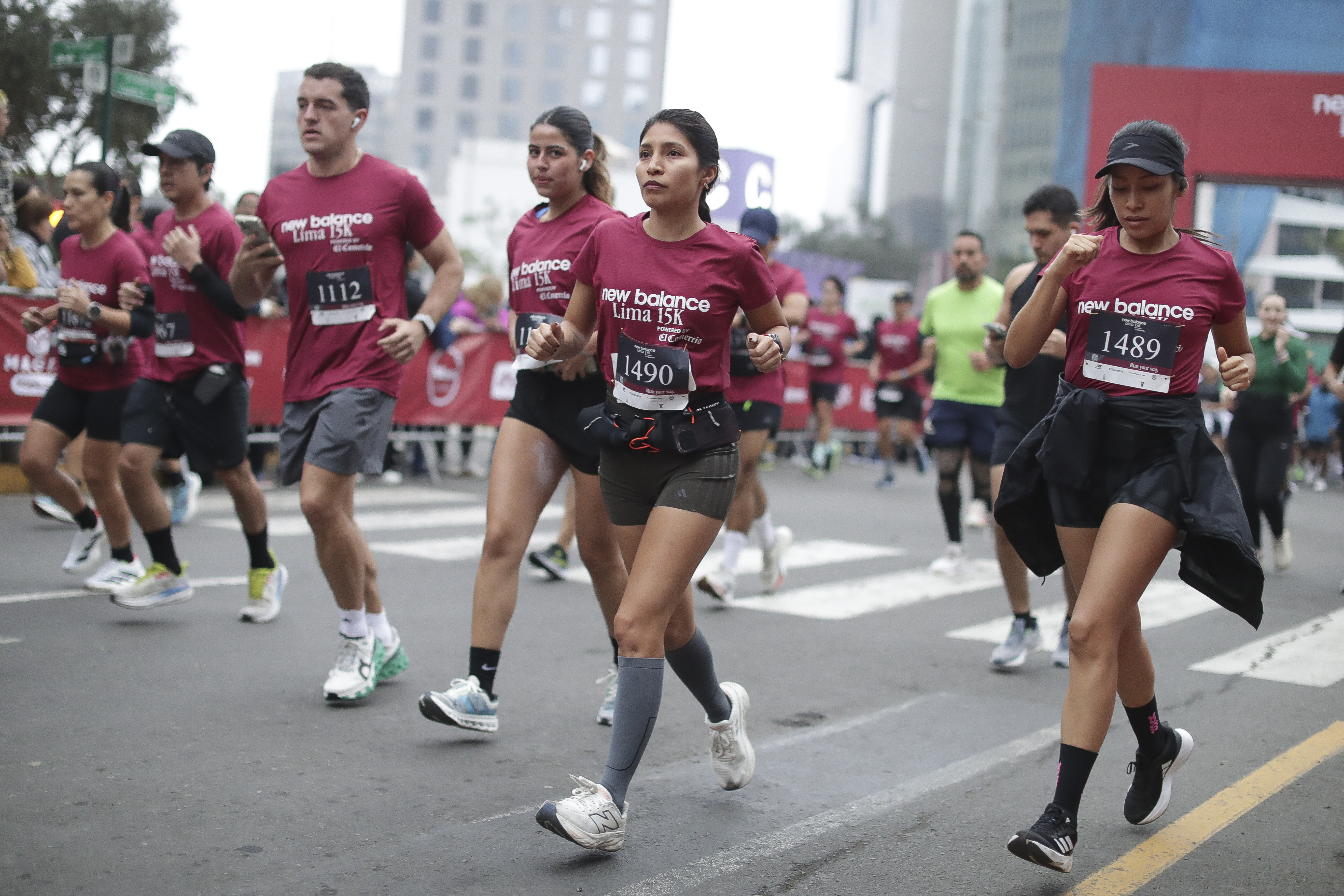 Lima 05 de julio 2025New Balance Lima 15K, cientos de deportistas participan en la maratón organizada por Powered y El Comercio.Fotos: Julio Reaño/@photo.gec