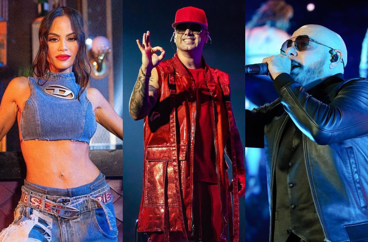 Natti Natasha, Pitbull y Wisin se unen a los shows de los Latin American Music Awards. (Foto: Instagram)