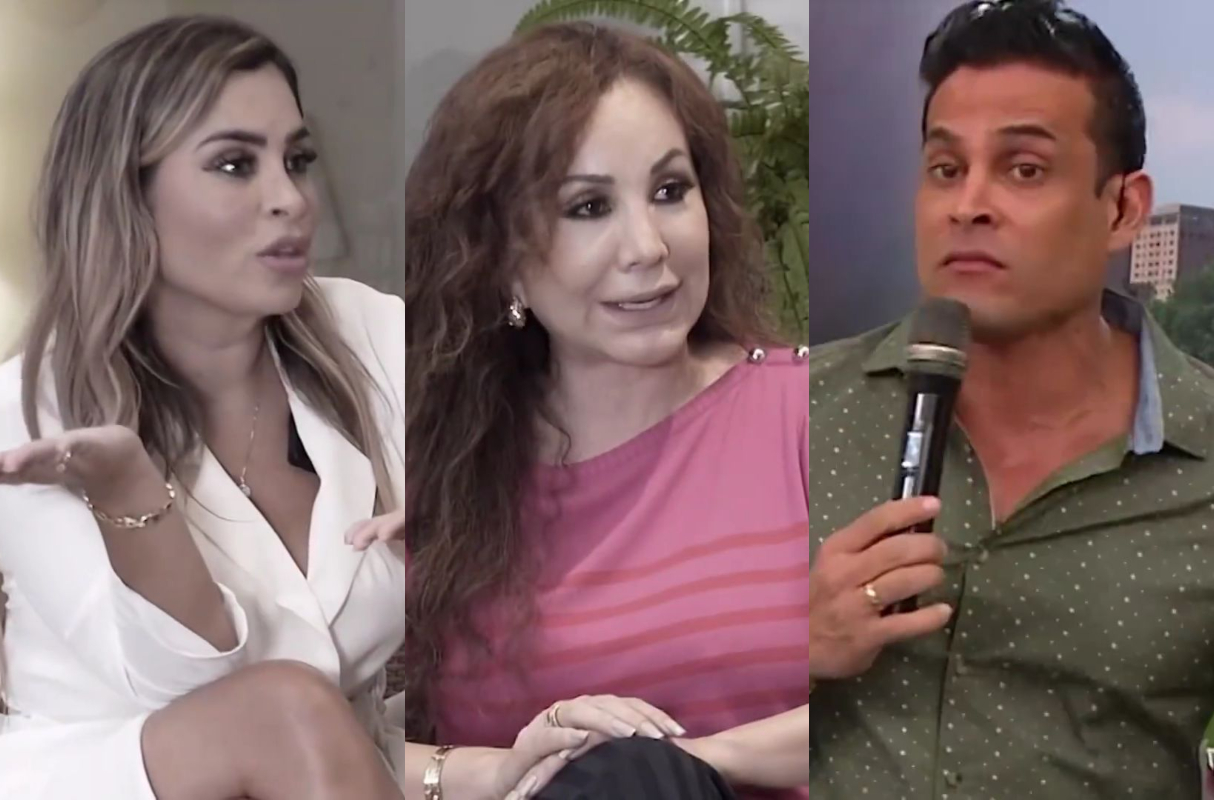 Ethel Pozo y Janet Barboza entrevistarán a Christian Domínguez en el regreso de "América Hoy". (Foto: Captura de video)