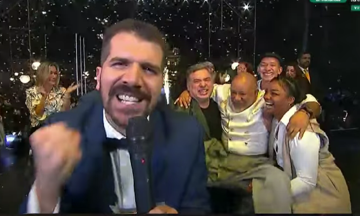 Steve Palao ganó la última edición de El Gran Chef Famosos. Foto: Captura/Latina