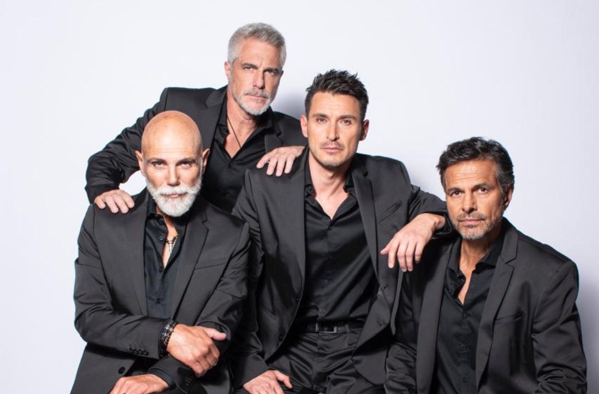 Manuel Landeta, Lisardo, Agustín Arana y Pablo Monsar llegan a Perú con “Caballeros cantan”. (Foto: Instagram)