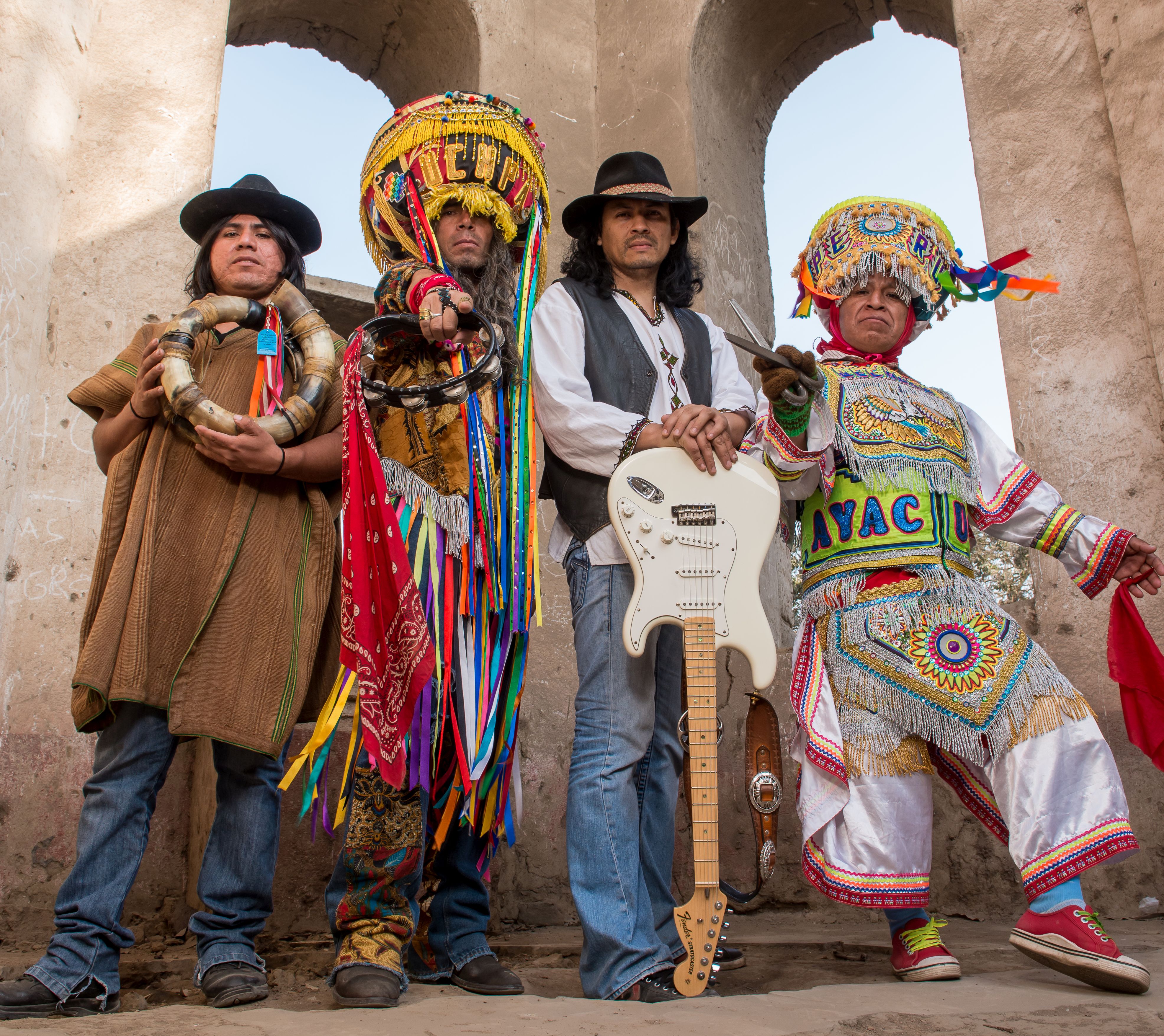 Uchpa es una banda formada en Ayacucho en 1993. Su formación actual, liderada por Fredy Ortiz y Marcos Maizel, permanece unida desde 1999. (Foto: Lukas Isaac)