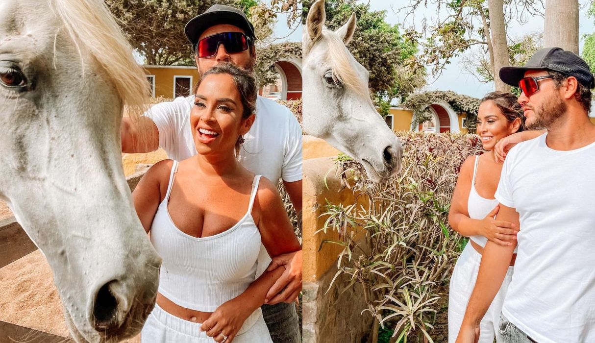 Ethel Pozo cumple seis meses de novia con Julián Alexander y revela donde se casarán. (Foto: Composición/Instagram)