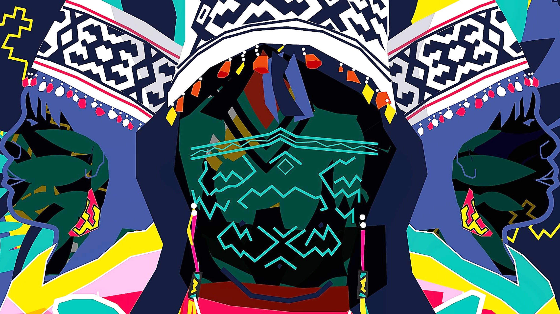 Detalle de la portada del disco "Los cantos del Kené", nominado a los Premios Luces 2020 en la categoría Disco del año. Foto: Ministerio de Cultura.