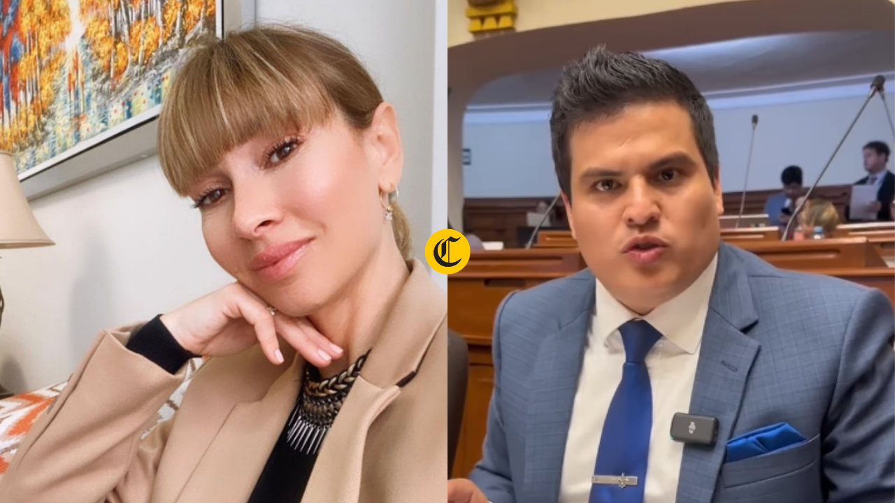 Belén Estevez negó romance con el congresista Diego Bazán: "Es un buen amigo" |Foto: Instagram / Composición EC