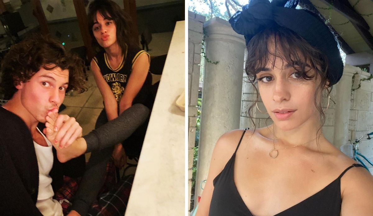 Camila Cabello y Shawn Mendes conviven en California desde que inició la pandemia por coronavirus. (Foto: Instagram / @camilacabello / @shawnmendes).