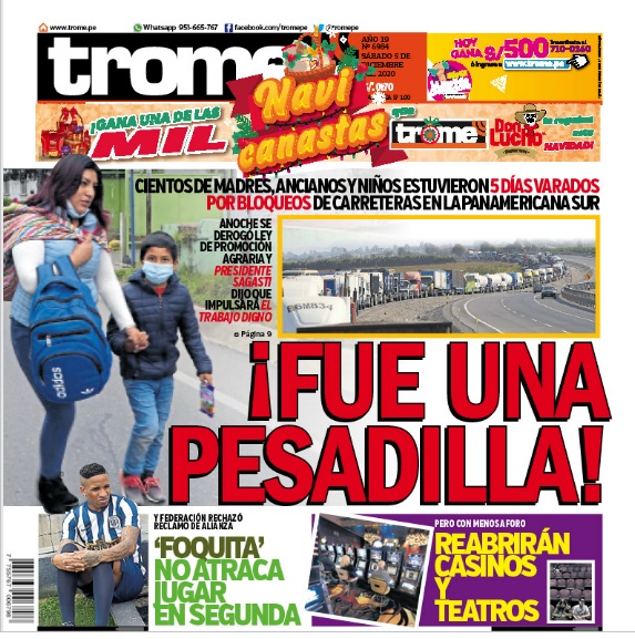 Noticias Sobre Portada Trome Pagina 2 Trome