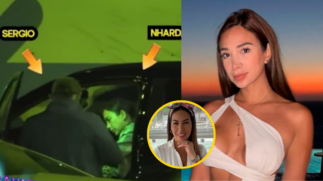 Nardha Velarde, examiga de Pamela López, tendría romance con hombre casado | Foto: Magaly TV la Firme (captura) / Instagram / Composición EC