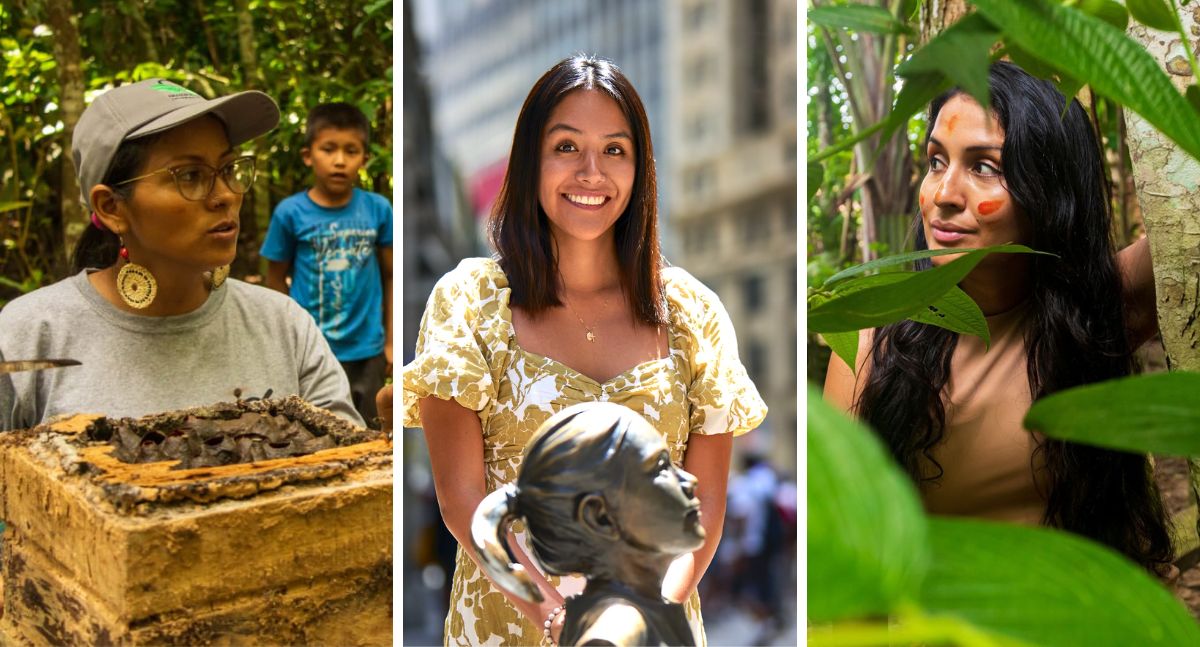 Avita Taricuarima, Paola Moreno-Román y Rosa Vásquez Espinoza son tres destacadas científicas e investigadoras peruanas que trabajan con comunidades y buscan un cambio en el planeta a través del respeto a los saberes ancestrales.