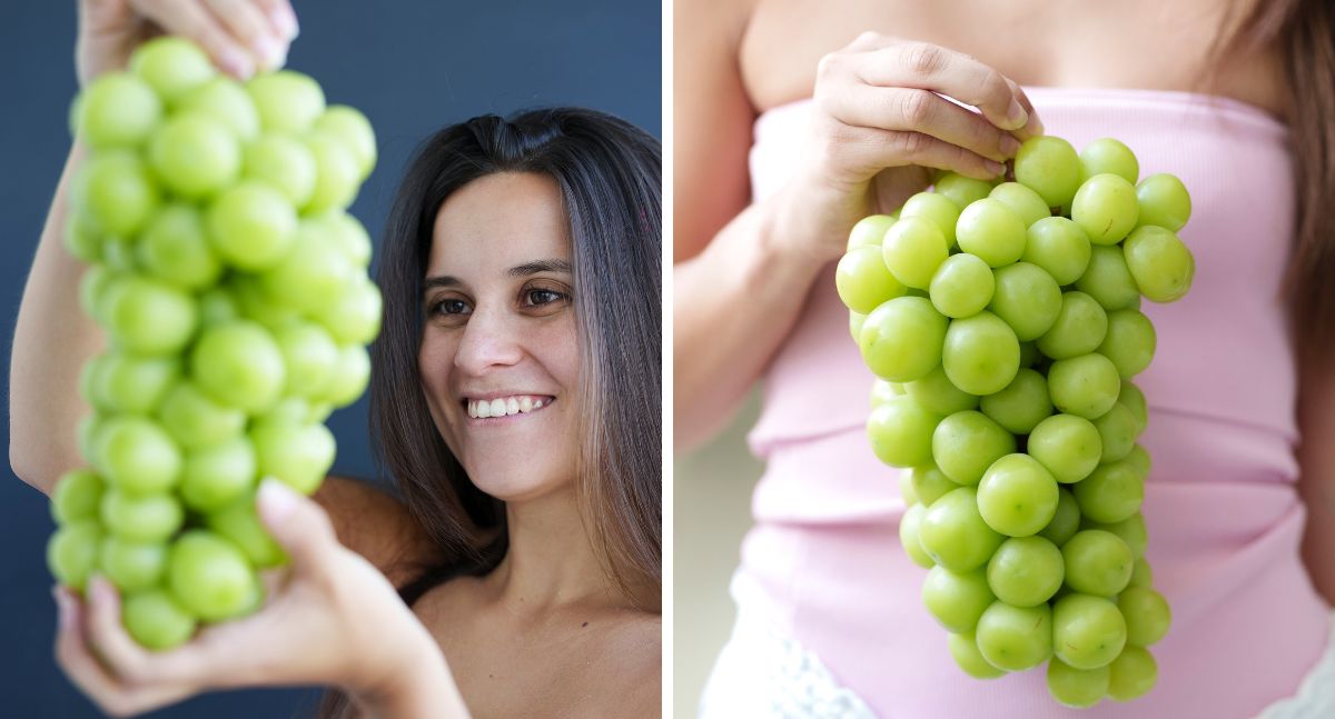 Las uvas gigantes de la marca Muscatel se hicieron virales de un día para otro. 