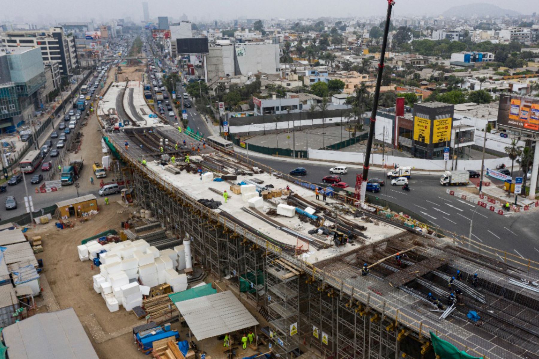 La municipalidad de Lima entregará el paso a desnivel el próximo sábado 30 de abril. (Foto: Municipalidad de Lima)