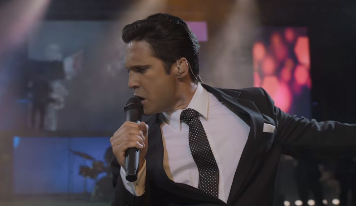 Diego Boneta comparte imágenes donde se le ve cómo interpreta a "Luis Miguel" más maduro. (Foto: Captura YouTube).