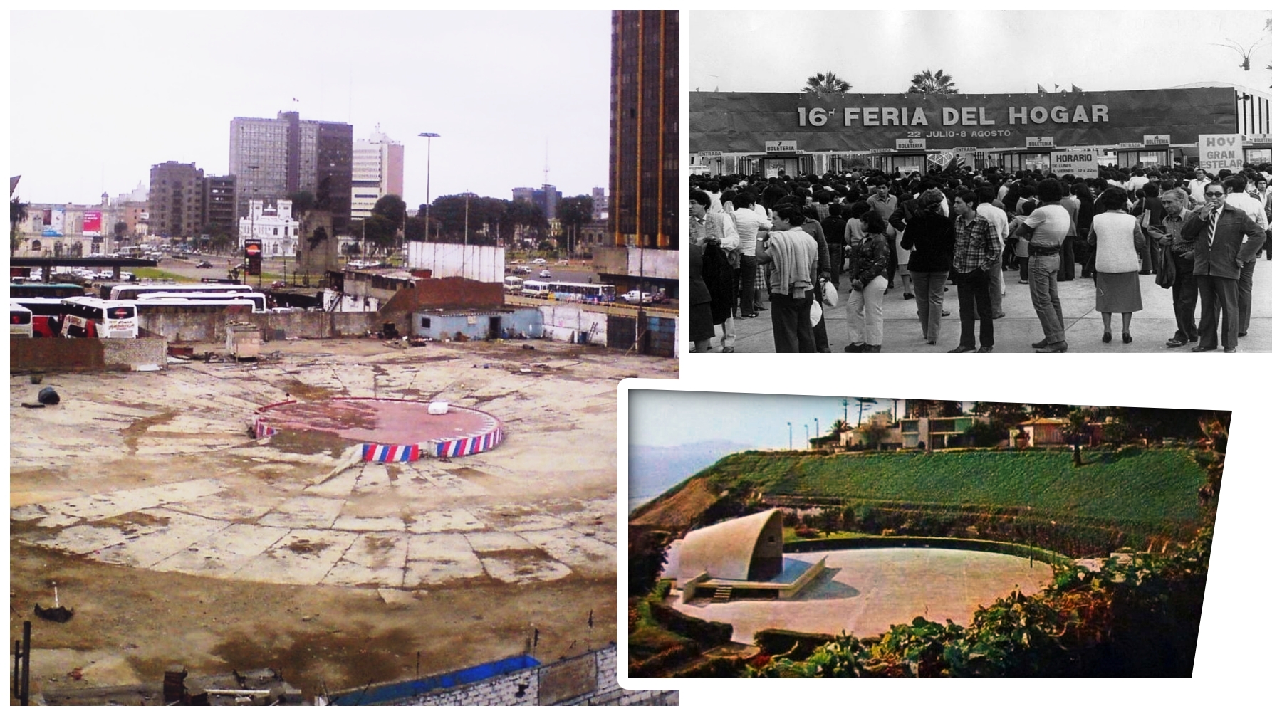 La Feria del Hogar, la Concha Acústica del Parque Salazar y la Carpa Grau son algunos de los emblemáticos espacios de conciertos que desaparecieron o ya no ofrecen eventos musicales.