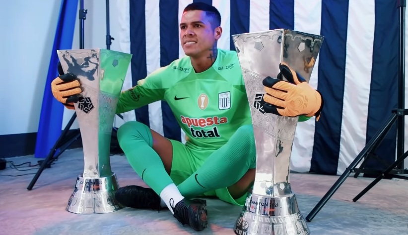 Ángelo Campos se despide del club blanquiazul. (Alianza Lima)