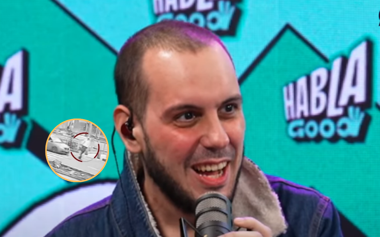 El 'streamer' ha regresado a las transmisiones de 'Habla Good', marcando su regreso tras el grave accidente que sufrió el pasado 9 de julio | Foto: YouTube (Captura)