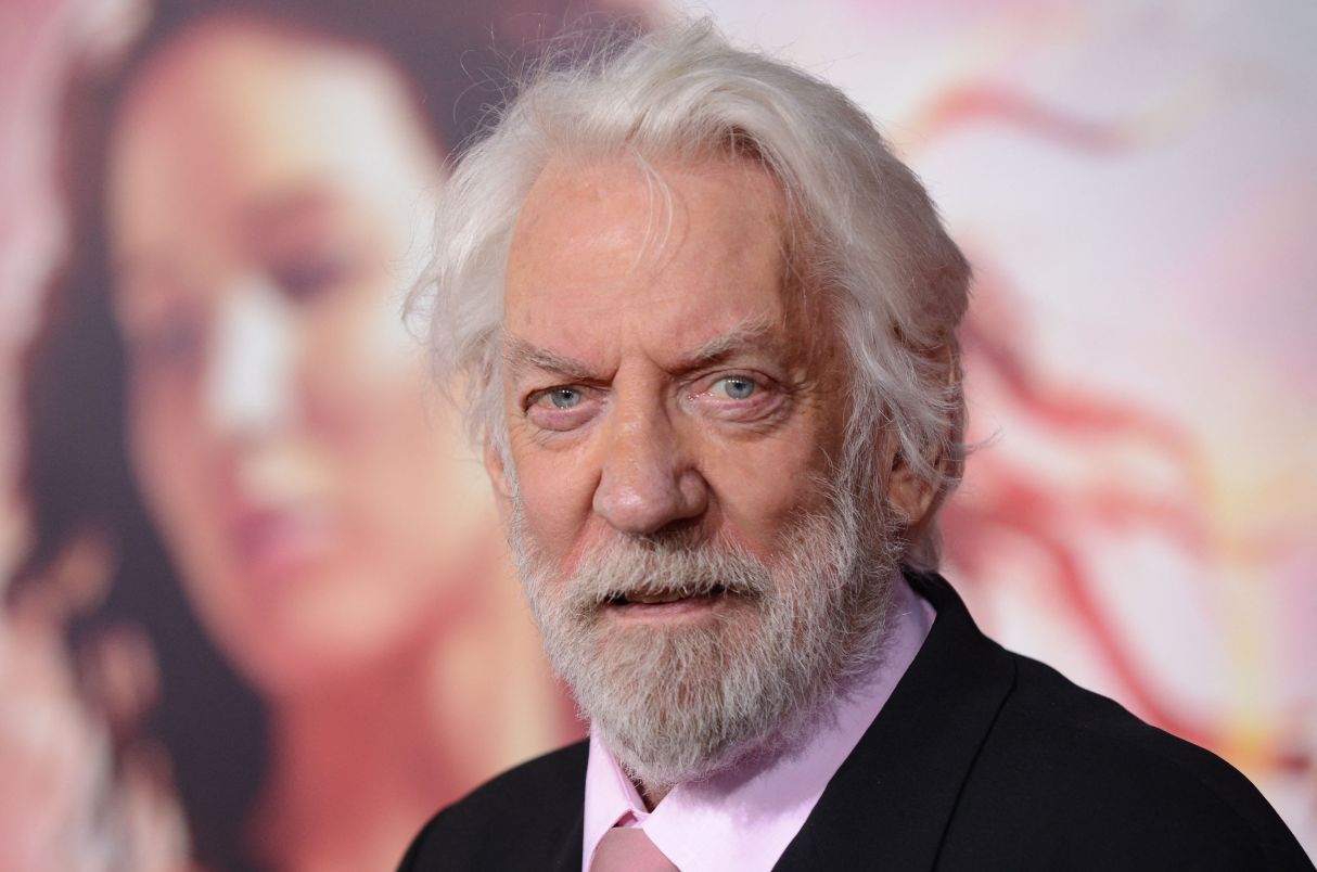 Donald Sutherland, actor de “Los Juegos del Hambre”, falleció a los 88 años. (Foto: Chris DELMAS / AFP)