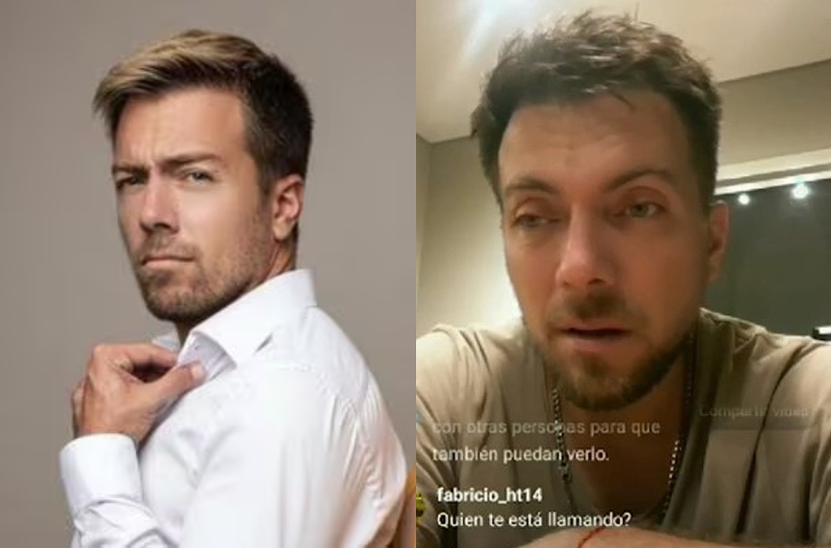 Julián Zucchi preocupa a sus fans al llorar desconsoladamente en transmisión en vivo. (Foto: Instagram)