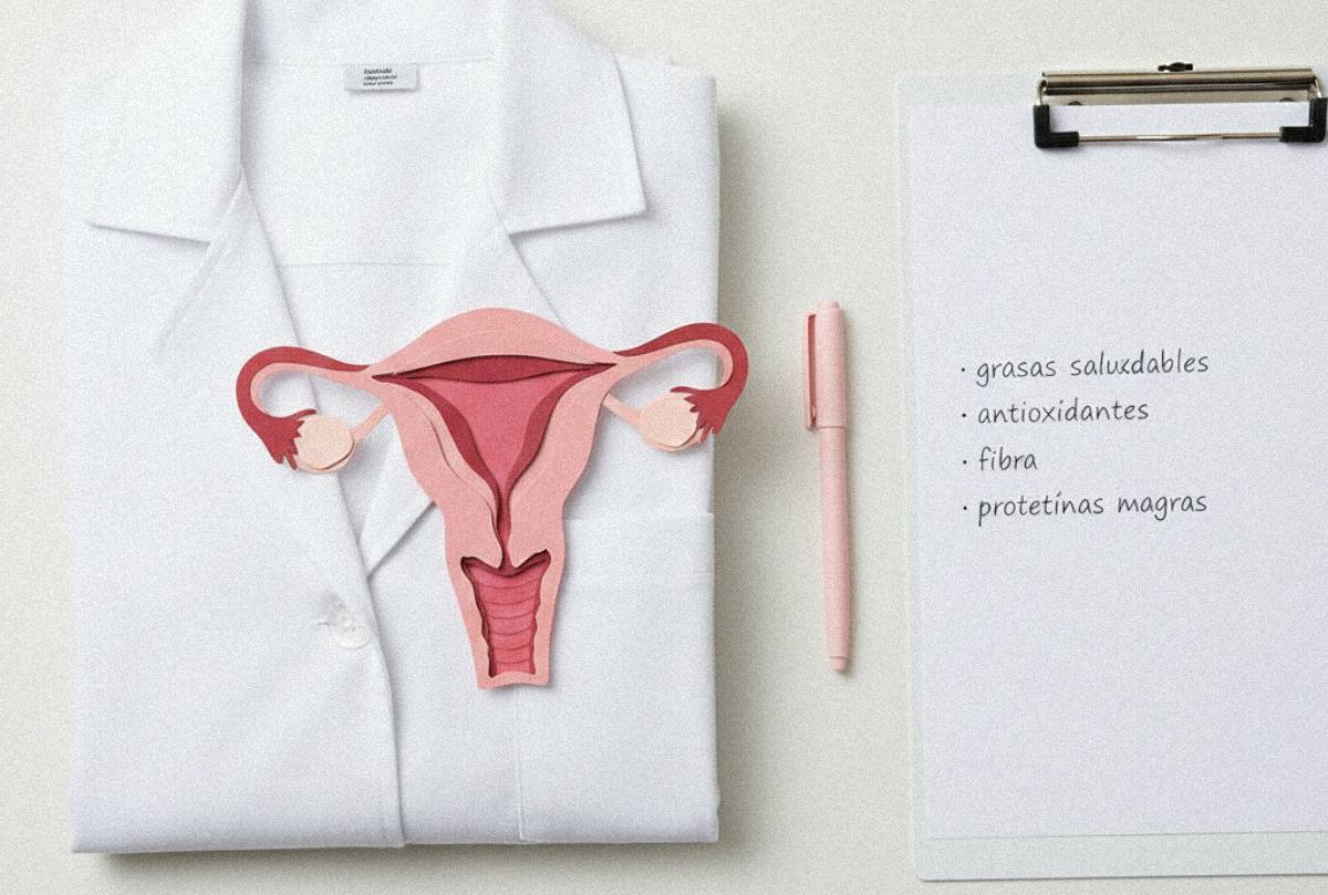 Vivir con endometriosis es convivir con un dolor que pocos ven. Una condición que afecta al 13 % de las mujeres y que hoy busca alivio también desde la alimentación. (Imagen generada con Gemini)