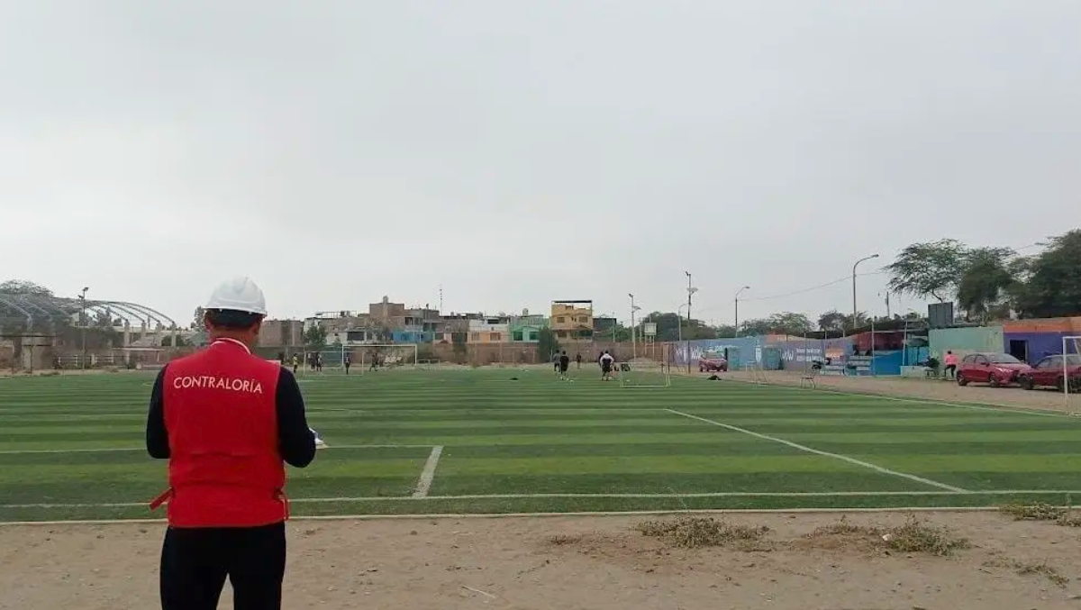 Contraloría asistió al predio para revisar el caso | Foto: Contraloría