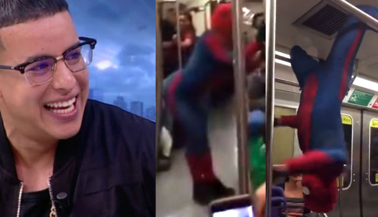 Facebook viral: Daddy Yankee quedó asombrado con el 'Spiderman' que bailó  el Dura Challenge en el Metro [VIDEO y FOTOS] | VIRAL 