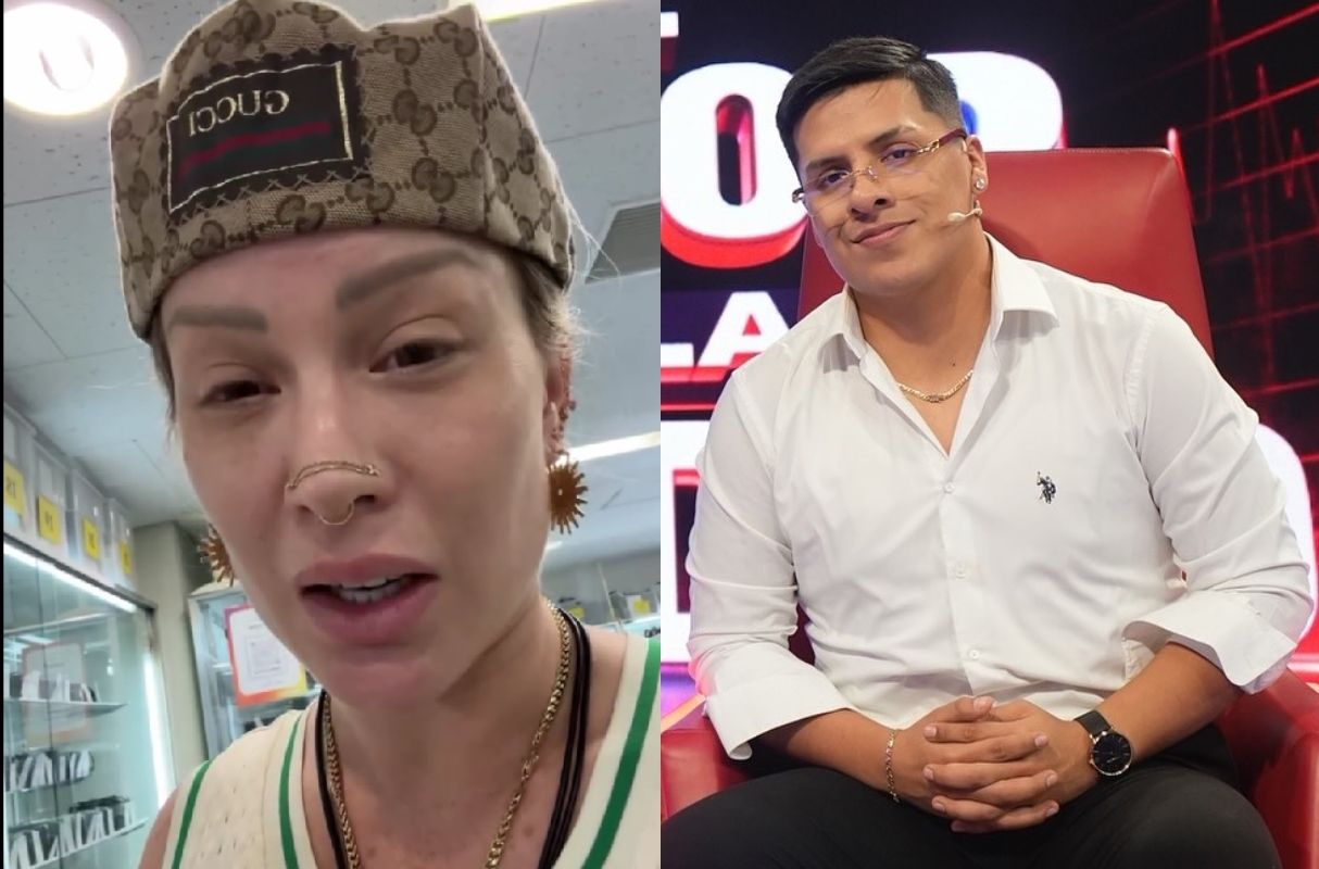 Leslie Shaw se molesta con ‘Chechito’ por no aclarar pregunta sobre ella “El valor de la verdad”. (Foto: Captura de video / IG)