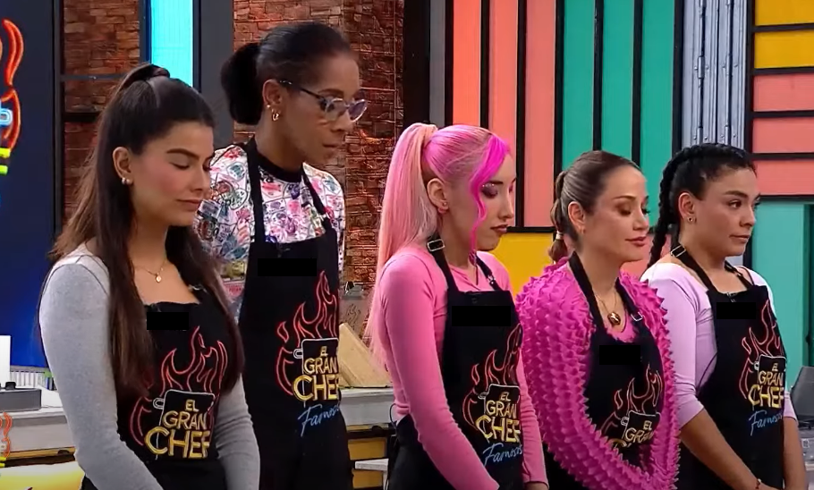"El gran chef: Famosos": Ivana Yturbe, Karina Borrero y Leyla Chihuán fueron sentenciadas | Foto: Latina (Captura)