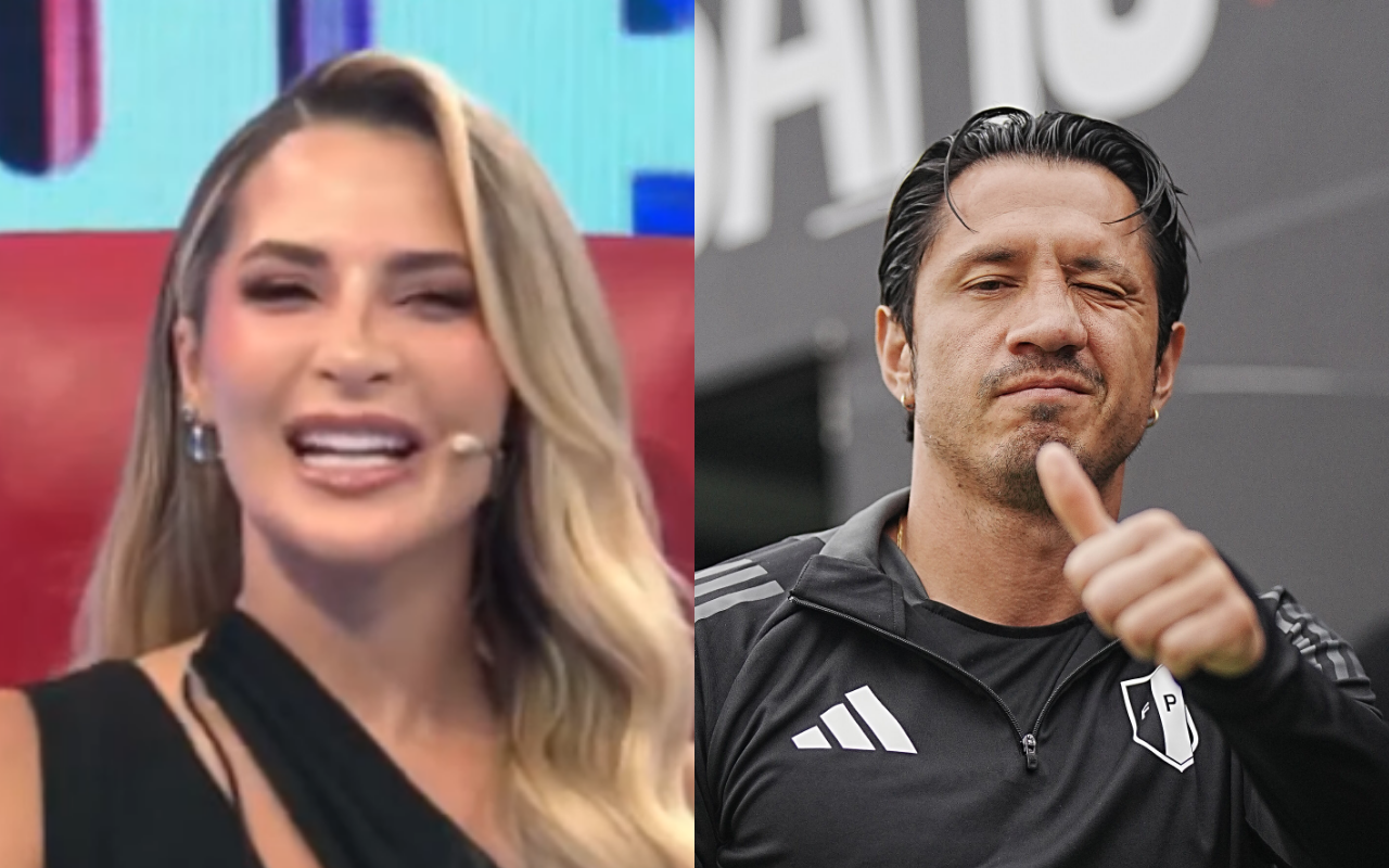 La modelo argentina participó en El Valor de la Verdad el domingo 13 de julio | Foto: Panamericana (Captura) / Archivo GEC / Composición EC