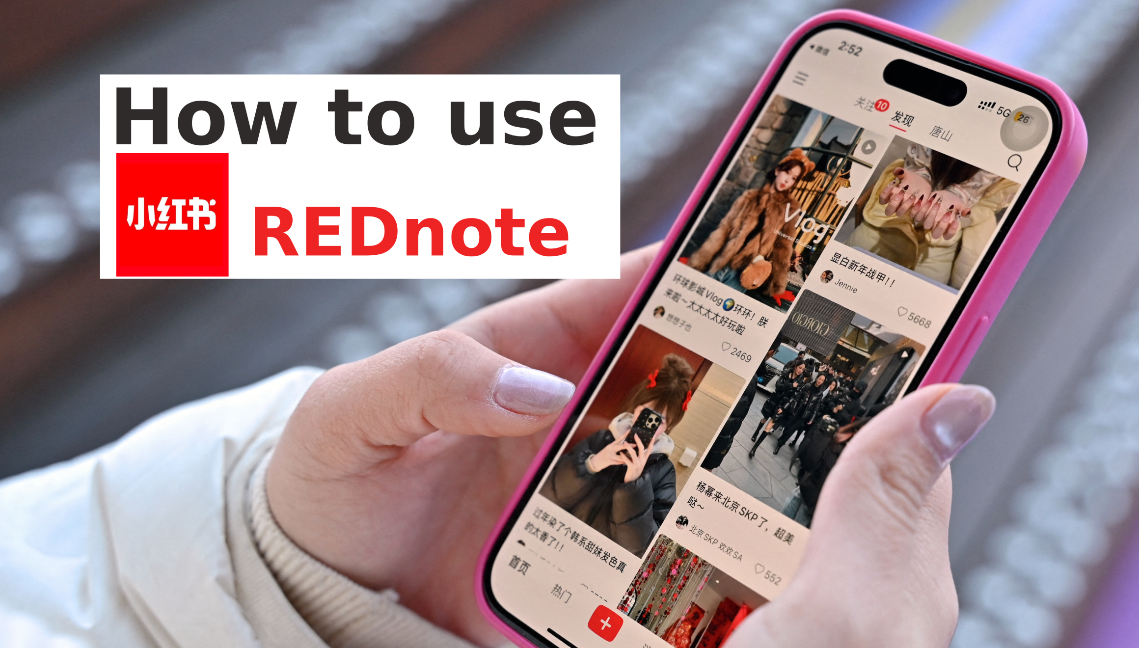 How to use REDnote in the US and change language to English? Basic TikTok  Refugee Tutorial - GUIDE | EN | DEPOR