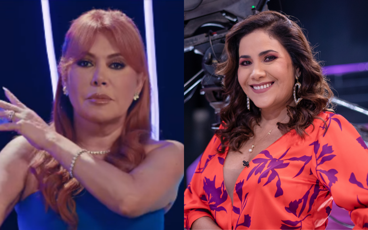 Magaly Medina acusa a Andrea Llosa de querer imitarla tras entrevista a Cueva:"Tiene un apetito voraz" | Foto: Archivo GEC / Composición EC