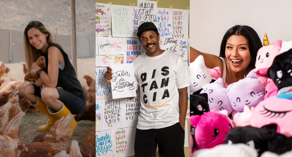 La pandemia obligó a la actriz Maria Grazia Gamarra, el percusionista Pudy Ballumbrosio y la cantante Wendy Sulca a incursionar en negocios para buscar otras formas de financiamiento.