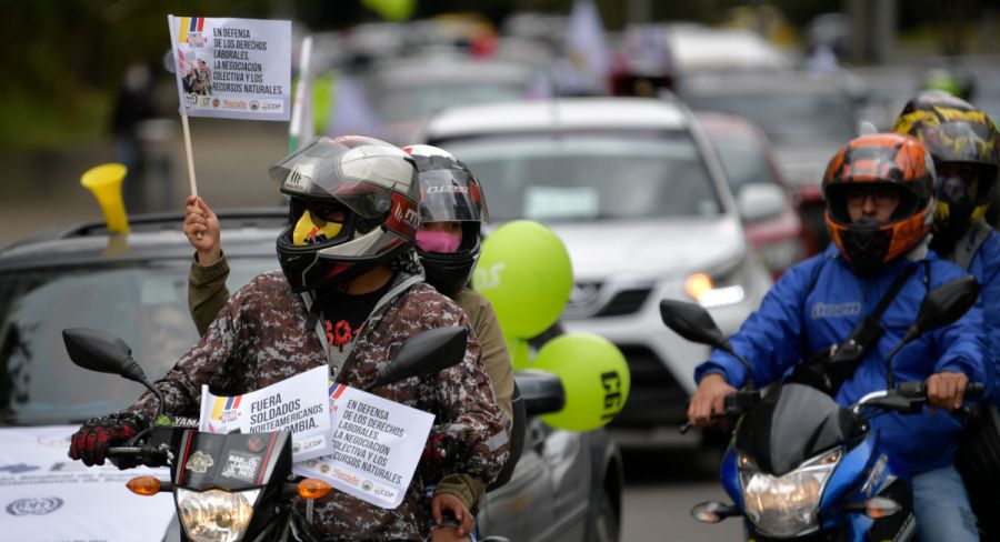 Coronavirus en Colombia sindicalistas rechazan decreto de