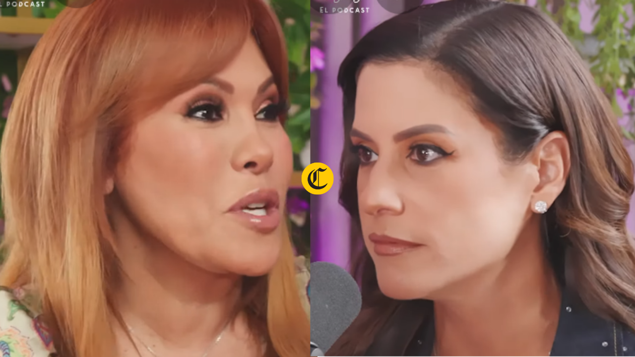 María Pía Copello se confiesa con Magaly Medina: Lloró por seis días tras separación | Foto: YouTube (Captura) / Composición EC