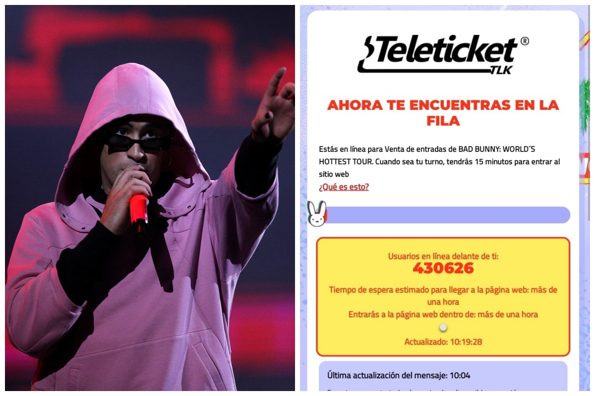 Bad Bunny regresa al Perú este 13 de noviembre. (Foto: Claudio Reyes/AFP)