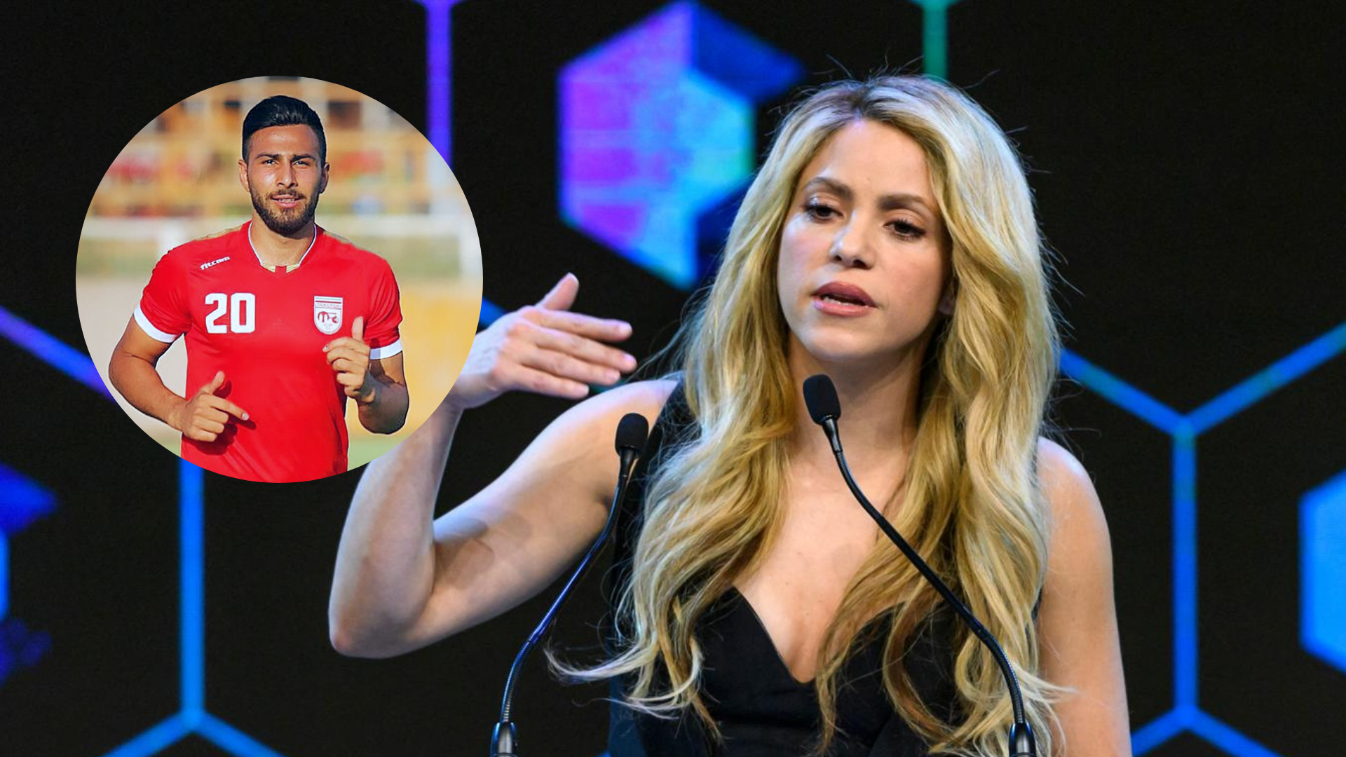 La intérprete de "Monotonía" alzó su voz en favor del deportista iraní.