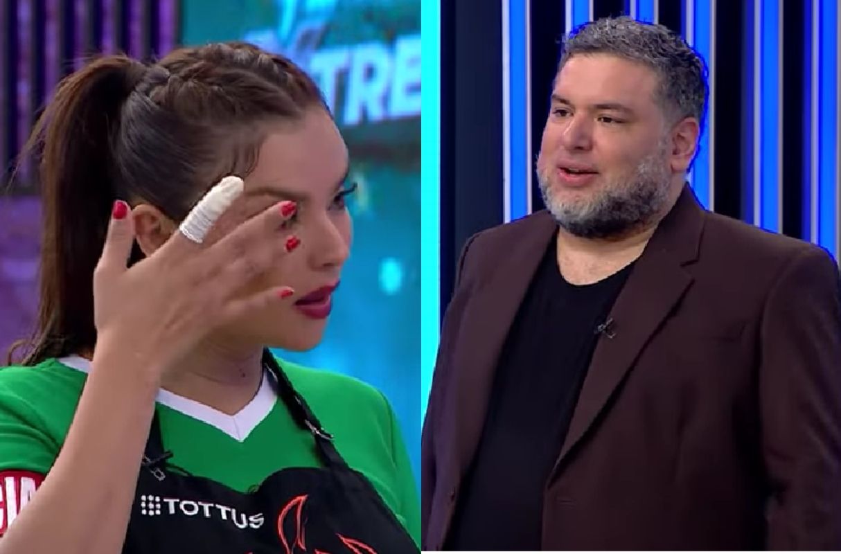 Claudia Portocarrero se despidió entre lágrimas de "El gran chef famosos extremo". (Foto: Latina)