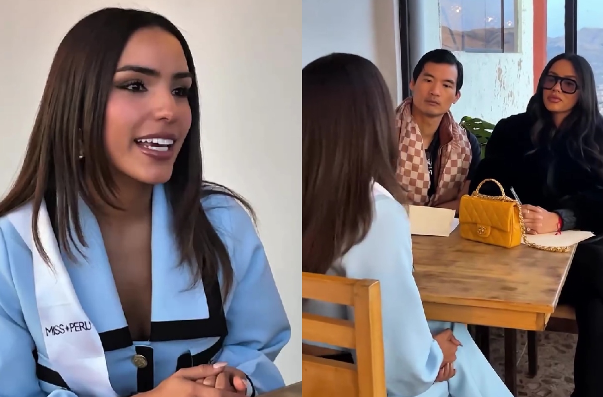 Candidatas del Miss Perú pasaron el día de entrevistas con jurado especializado. (Foto: Captura de video)