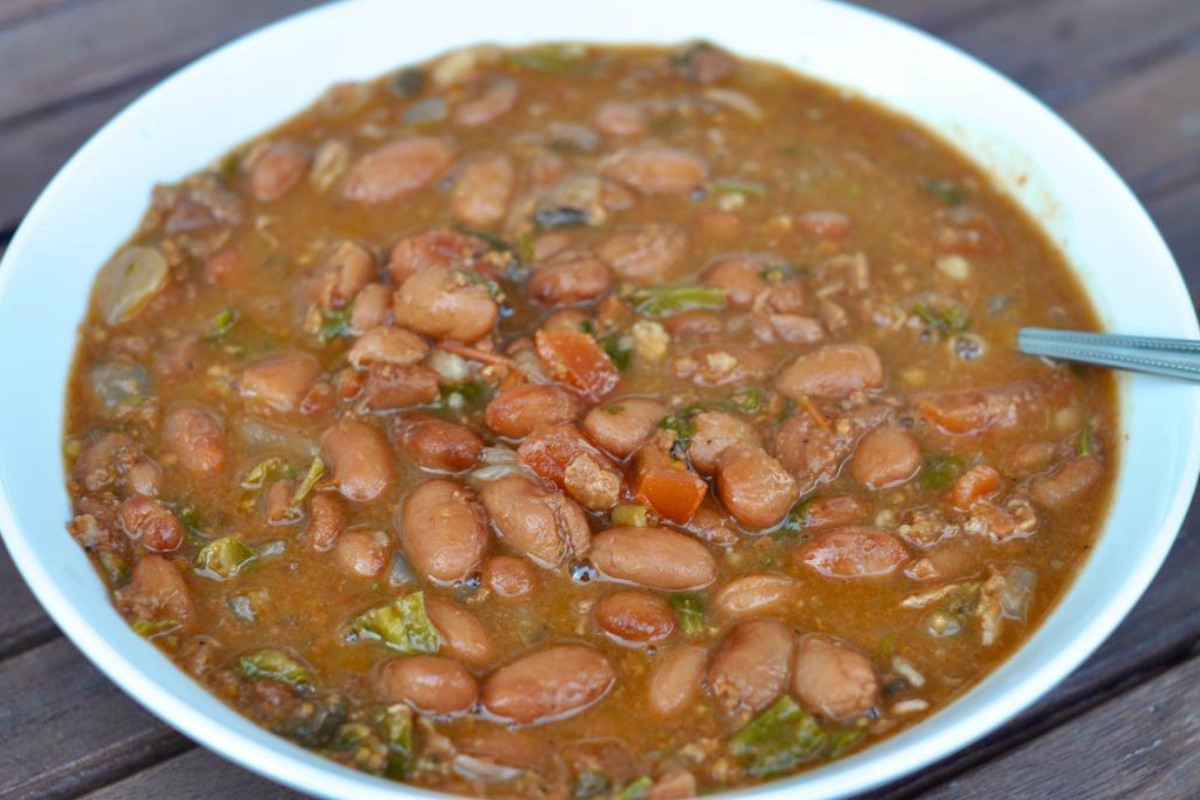 Receta de frijoles charros | Con tocino y chorizo | Cuarentena útil |  Utilitario | Estados Unidos | EEUU | USA | México | Recetas de cocina |  RECETAS | MAG.