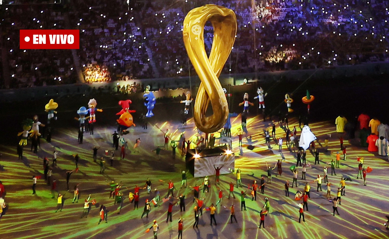 ► Jungkook de BTS; Morgan Freeman en VIVO, otros artistas invitados y más de la ceremonia de inauguración del Mundial 2022. FOTO: Copa del Mundo / Twitter