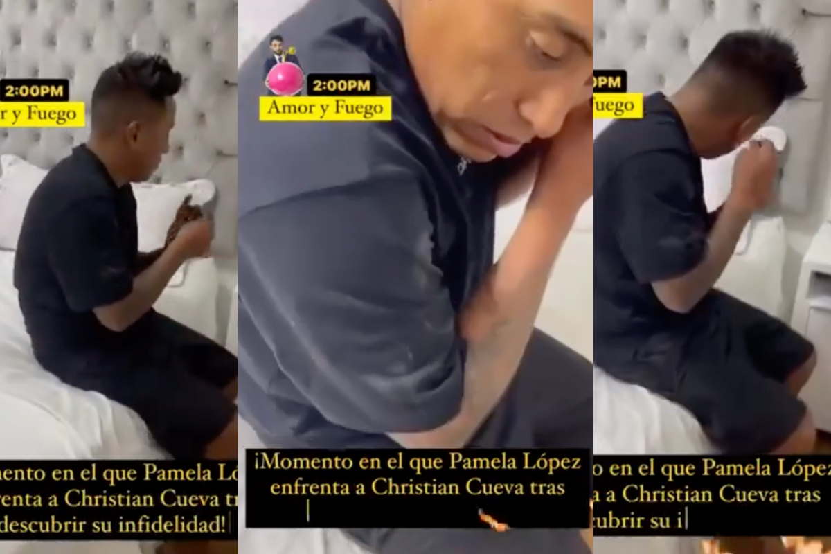 Pamela López denunció a Cueva por violencia física y psicológica. Hoy, el futbolista fue presentado como refuerzo del Cienciano. Foto: captura Instagram Rodrigo González