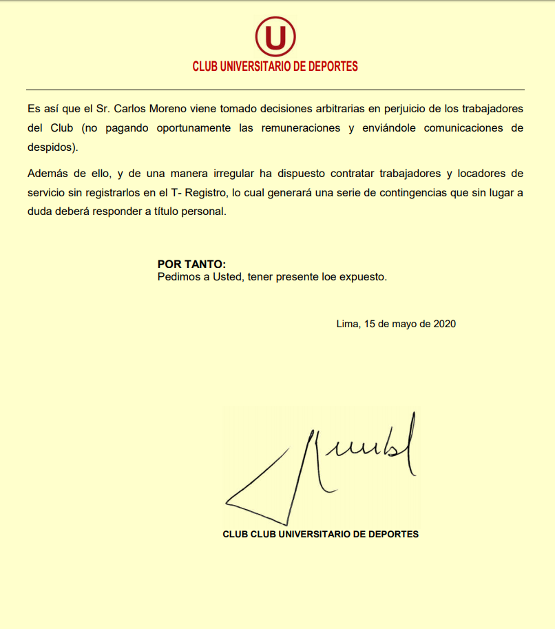 Solución y Desarrollo arremetió contra Gremco.