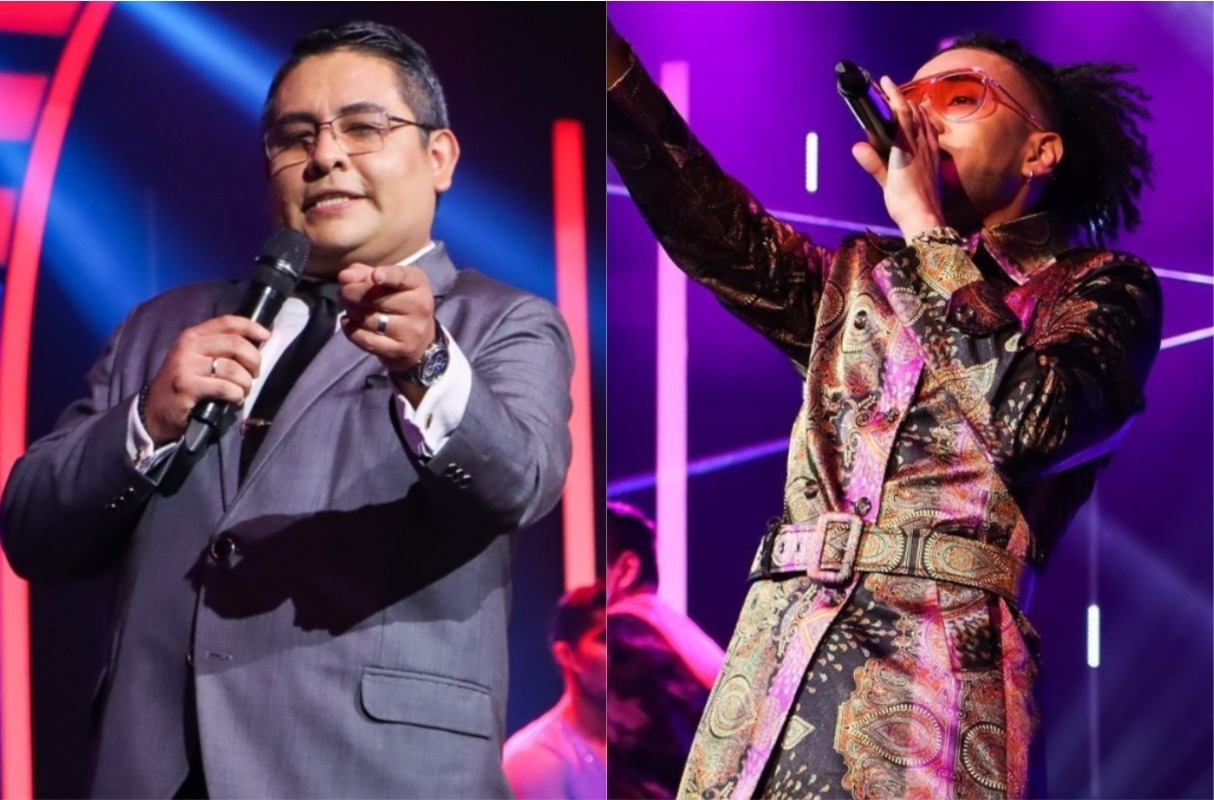 Imitadores de Gilberto Santa Rosa y Ozuna ingresaron al programa tras empatar dos noches seguidas. (Foto: @yosoyperuoficial)