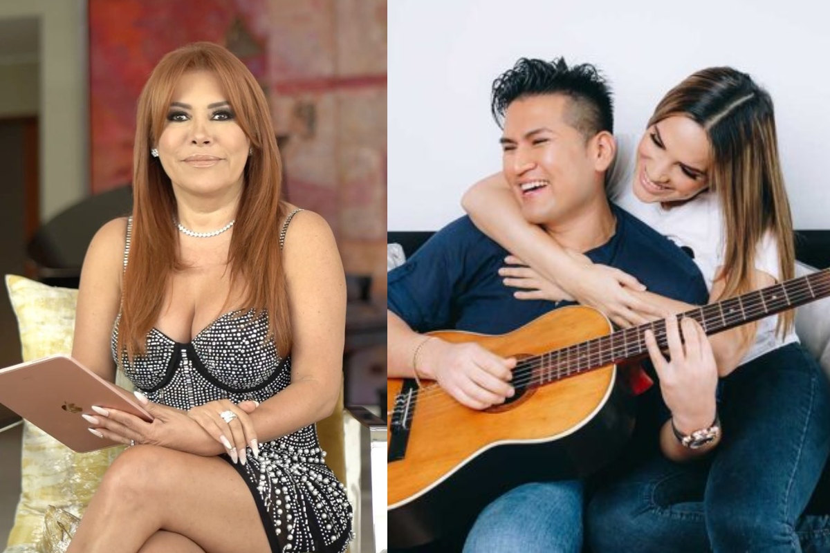 Magaly Medina se refirió al reciente comunicado de Cassandra Sánchez De Lamadrid Newton y Deyvis Orosco. (Foto: @magalymedinav/@deyvisorosco).