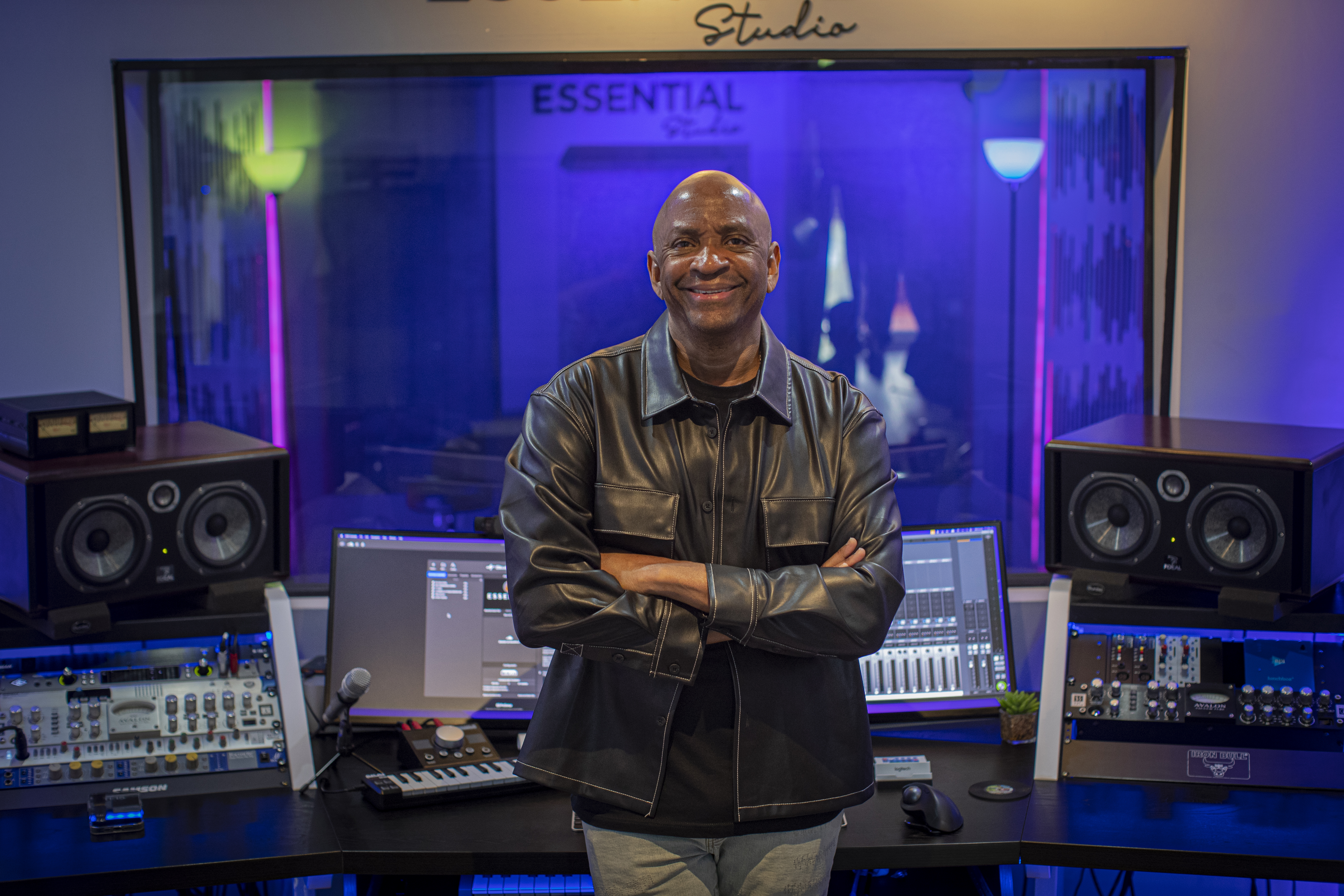 Sergio George, productor musical y pianista estadounidense. (Foto:  Hugo Pérez)