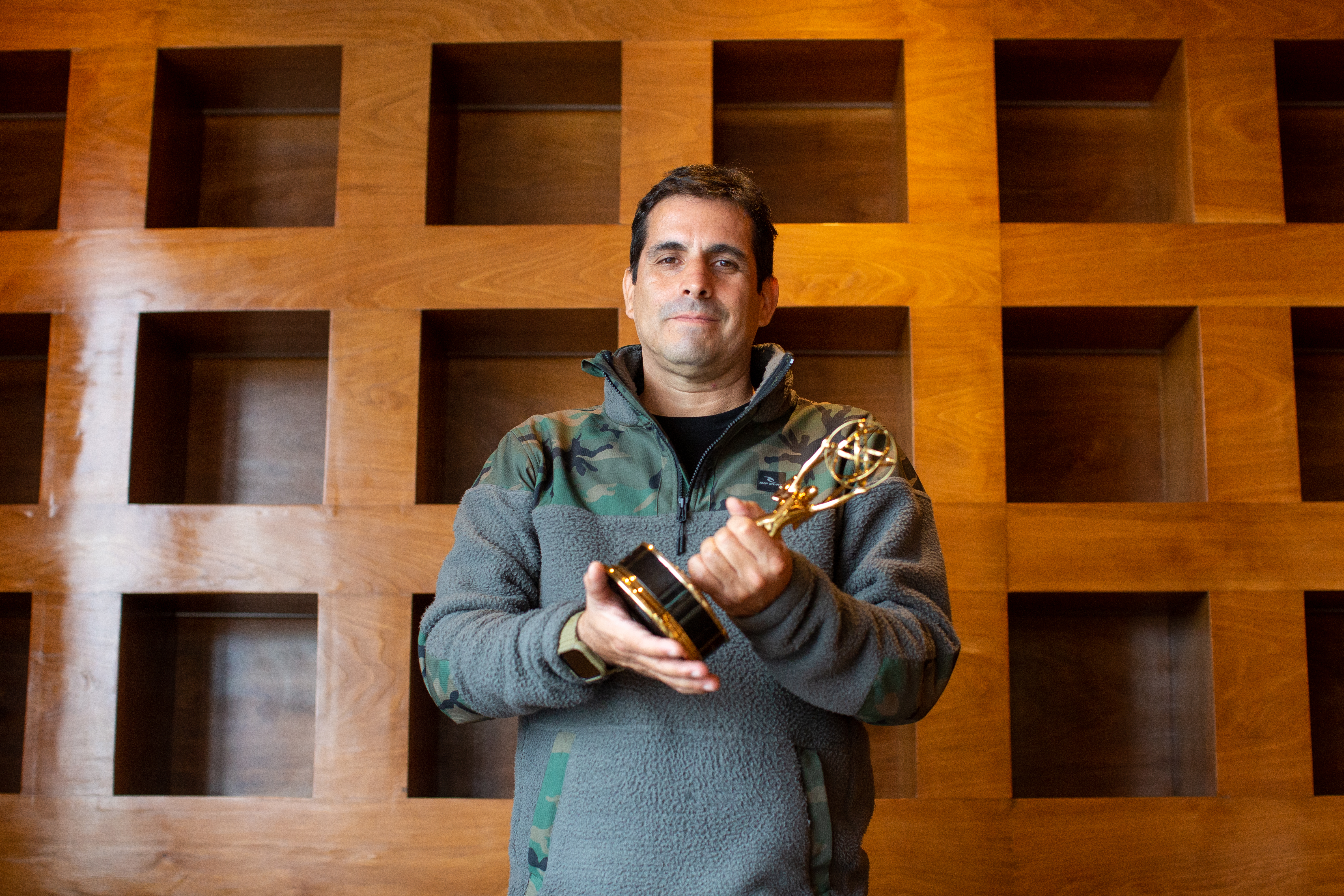 Juan Carlos Masías obtuvo un Premio Emmy por un reportaje sobre tráfico infantil en el programa "Acceso total" en Telemundo. (Foto: Mario Zapata)
