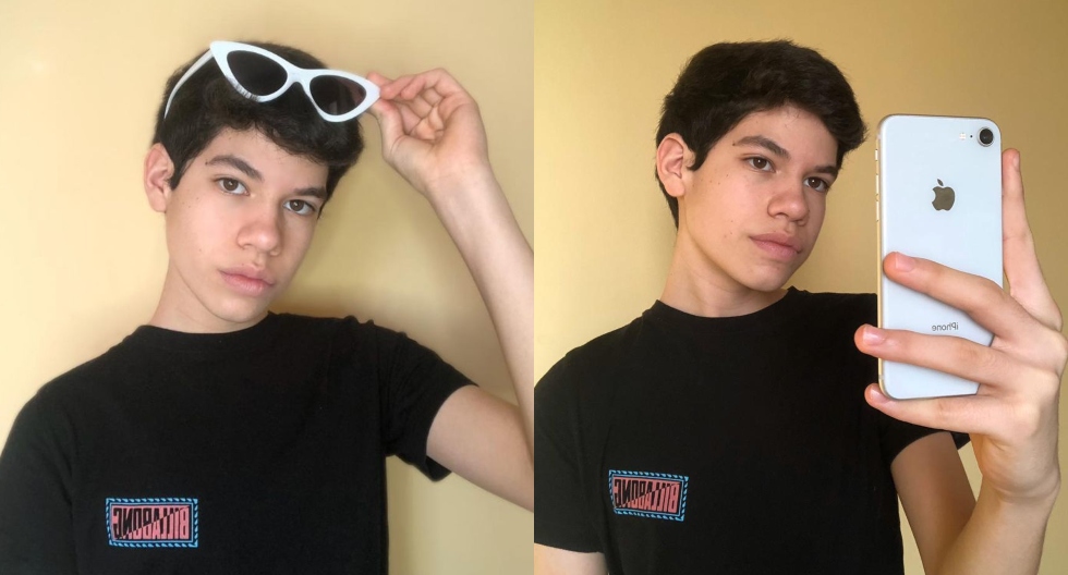 José María Martínez nació en Lima, pero vive desde pequeño en Chiclayo. Está en cuarto de media y también posee una cuenta en Youtube.