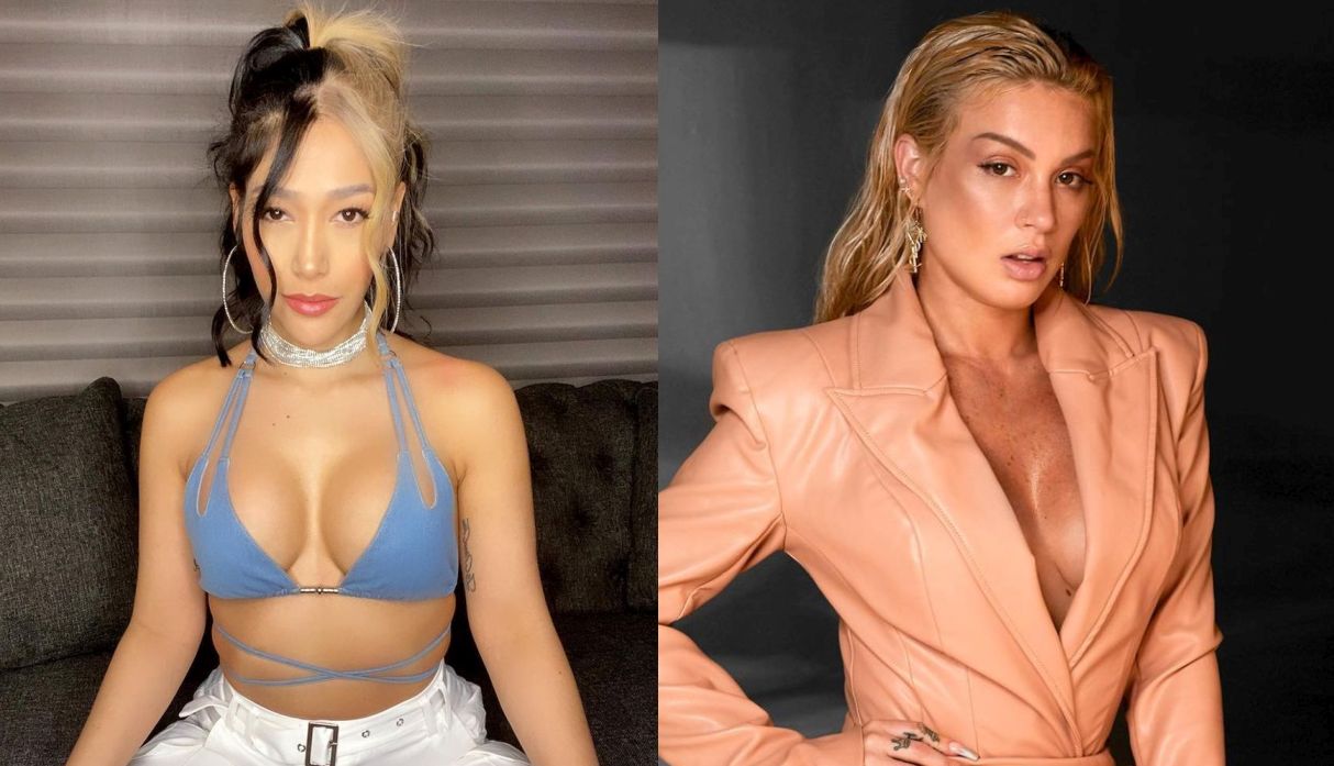 Farina reveló cómo se enteró que se había mudado al mismo edificio donde vive Leslie Shaw en Miami. (Foto: @farinamusic/@leslieshaw)